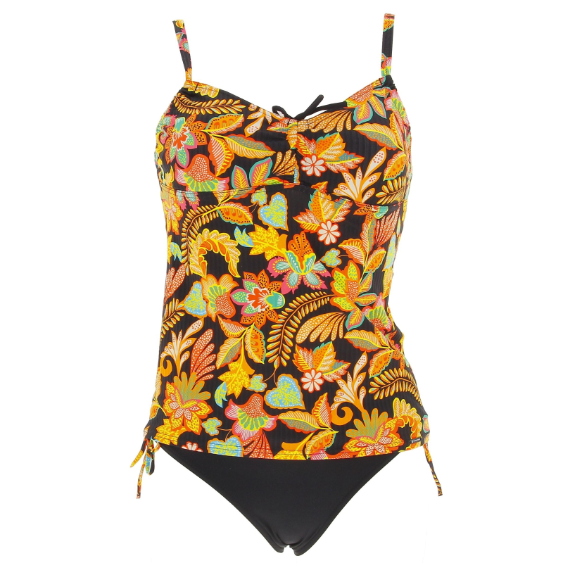 Maillot de bain tankini 2 pièces joe jaune femme - Grain De Sable