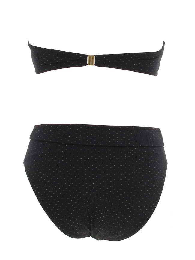 Maillot de bain 2 pièces emma noir femme - Grain De Sable