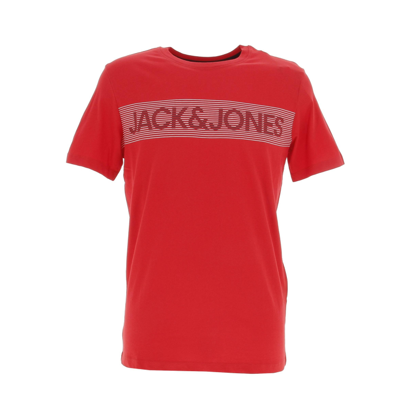 T-shirt logo rouge homme - Jack & Jones