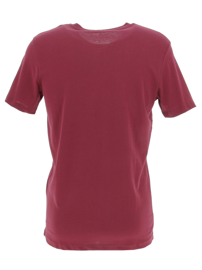 T-shirt logo bordeaux homme - Jack & Jones