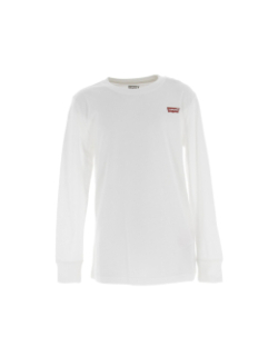 T-shirt manches longues chest it blanc garçon - Levi's