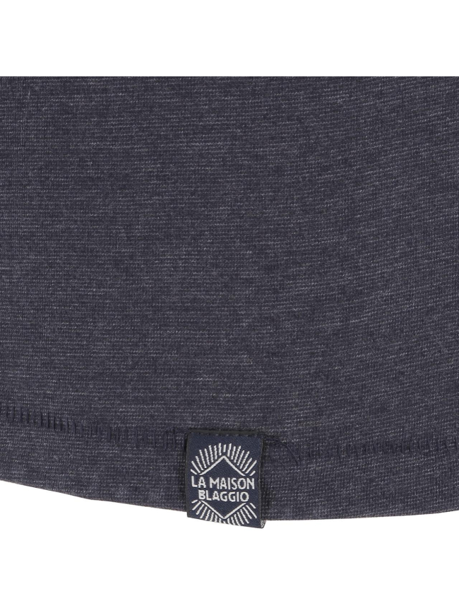 T-shirt melrose zebra bleu marine homme - La Maison Blaggio