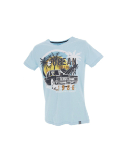 T-shirt melrose sky bleu homme - La Maison Blaggio