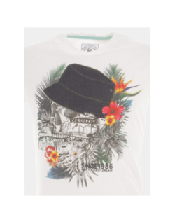T-shirt mebano blanc homme - La Maison Blaggio