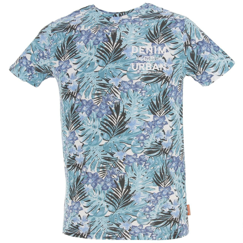 T-shirt molna bleu homme - La Maison Blaggio