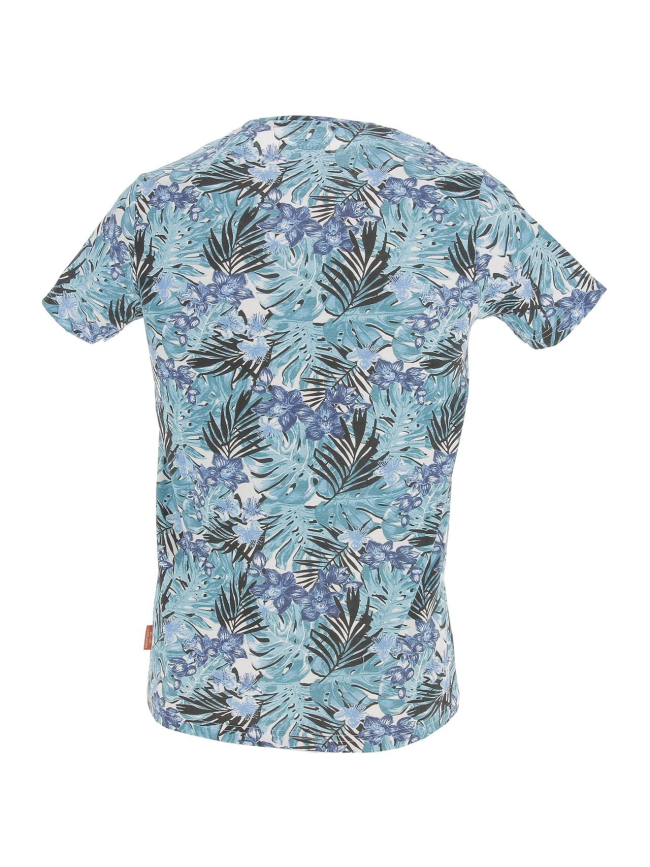 T-shirt molna bleu homme - La Maison Blaggio