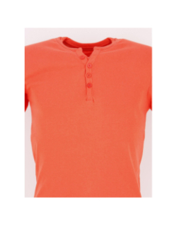 T-shirt theo orange brique homme - La Maison Blaggio