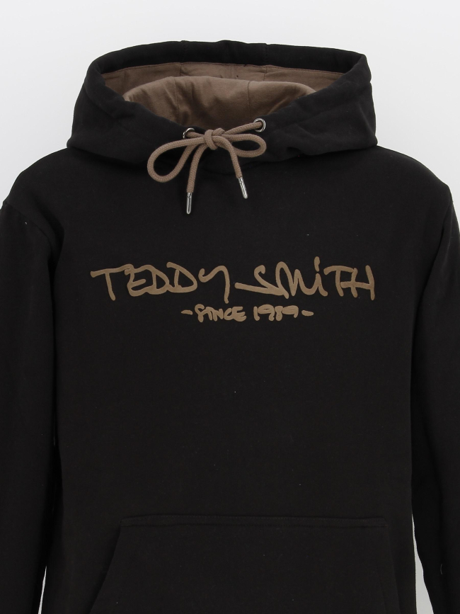 Sweat à capuche siclass noir homme - Teddy Smith