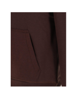 Sweat à capuche nark marron homme - Teddy Smith