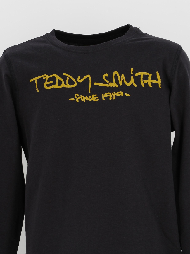T-shirt manches longues ticlass marine garçon - Teddy Smith