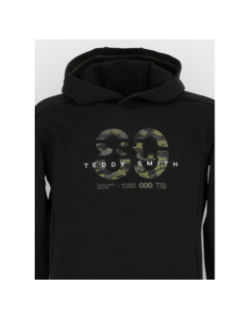 Sweat à capuche alt noir garçon - Teddy Smith