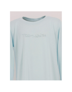 T-shirt manches longues ticia bleu fille - Teddy Smith