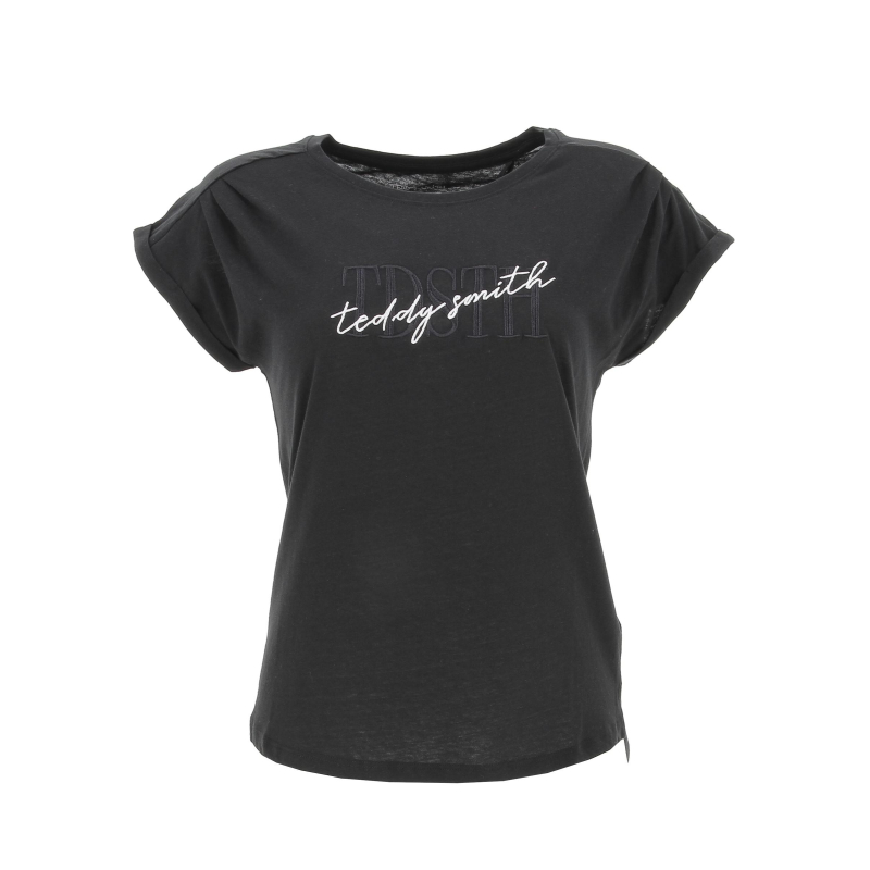 T-shirt talipa noir fille - Teddy Smith