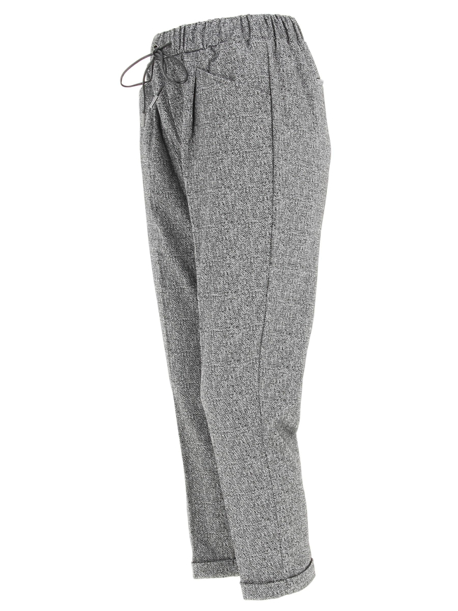 Pantalon 3/4 carrot new charbon noir femme - Teddy Smith