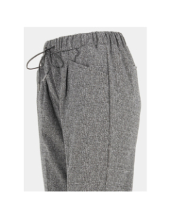 Pantalon 3/4 carrot new charbon noir femme - Teddy Smith