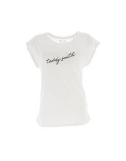 T-shirt talipa écru femme - Teddy Smith