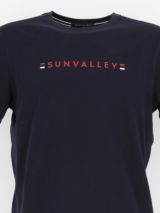 T-shirt codrep bleu marine homme - Sun Valley