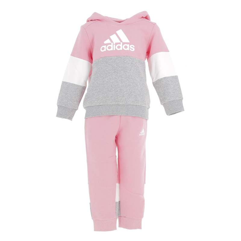 Survêtement sweat à capuche inf cb rose fille Adidas wimod