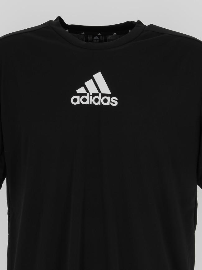 T-shirt de sport 3 bandes noir homme - Adidas
