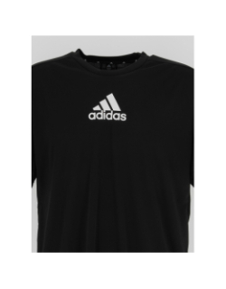 T-shirt de sport 3 bandes noir homme - Adidas