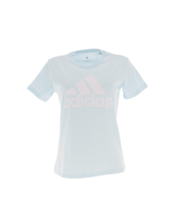 T-Shirt de sport logo bleu femme - Adidas