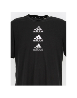 T-shirt de sport logo noir homme - Adidas