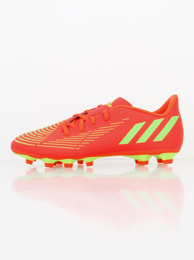 Chaussures de football predator edge 4 orange homme - Adidas
