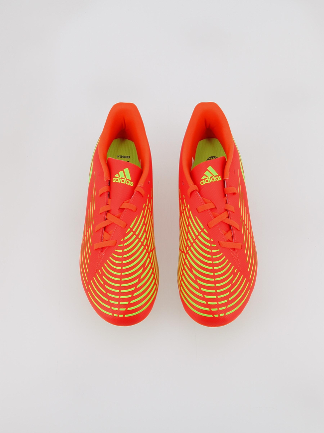 Chaussures de football predator edge 4 orange - Adidas