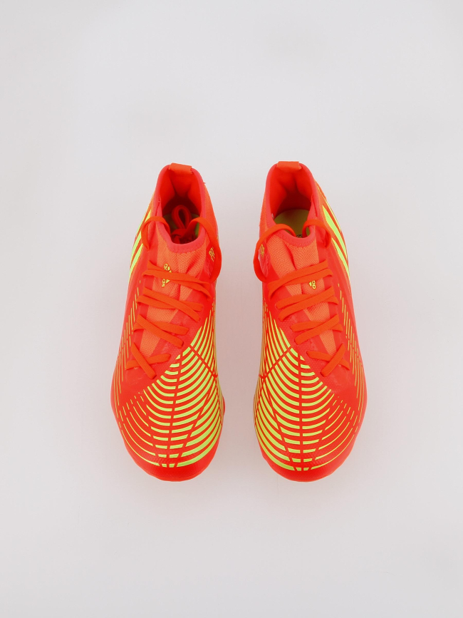 Chaussures de football predator fgx orange - Adidas
