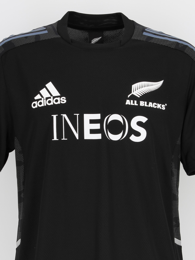 Maillot de rugby all blacks noir homme - Adidas