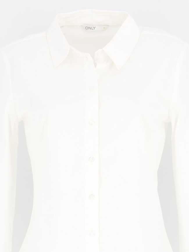 Chemise frida blanc femme - Only