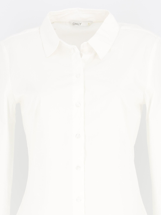 Chemise frida blanc femme - Only