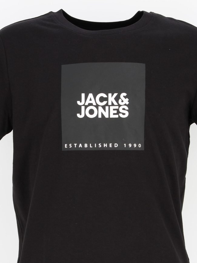 T-shirt crew noir homme - Jack & Jones