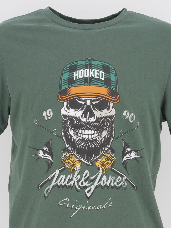 T-shirt jorcaptain crew vert homme - Jack & Jones