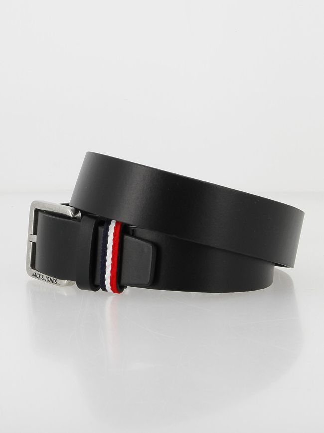Ceinture jacespo uni noir homme - Jack & Jones