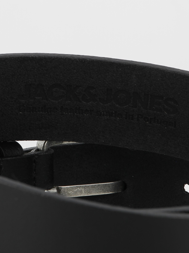 Ceinture jacespo uni noir homme - Jack & Jones