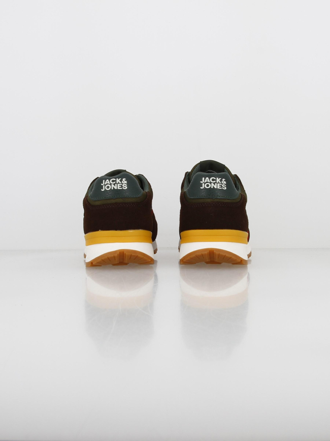 Baskets basses combo kaki homme - Jack & Jones