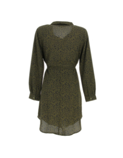 Robe chemise piper vert forêt femme - Jacqueline De Yong