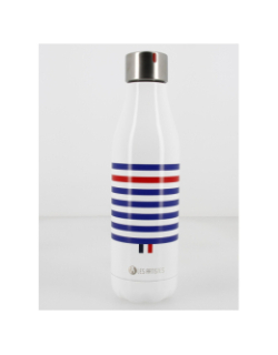 Gourde bottle inox 500 ml sailor blanc - Les Artistes