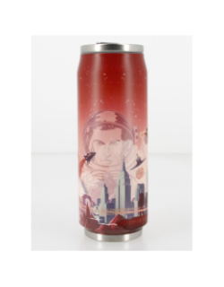 Gourde canette inox 500 ml pull cosmic rouge - Les Artistes