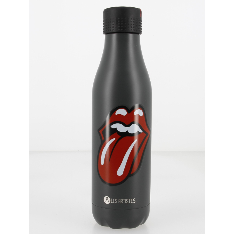 Gourde bottle inox 500 ml french kiss gris - Les Artistes