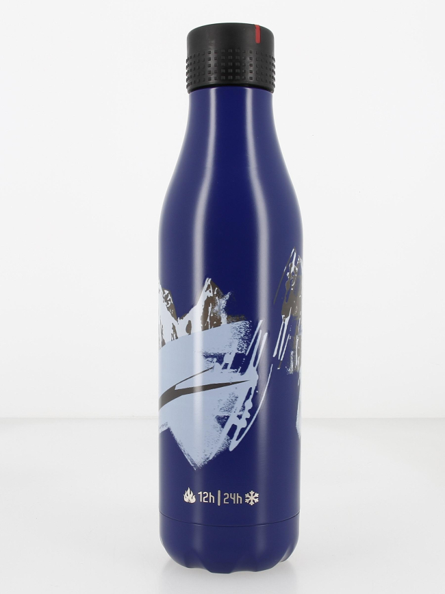 Gourde bottle inox 750 ml expedition bleu marine - Les Artistes