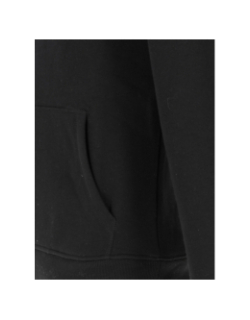 Sweat à capuche mike noir garçon - Kaporal