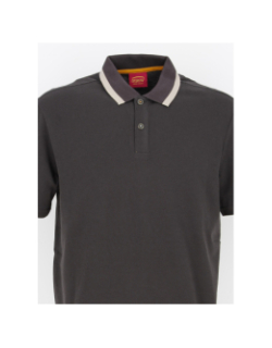 Polo classic uni gris homme - Oxbow