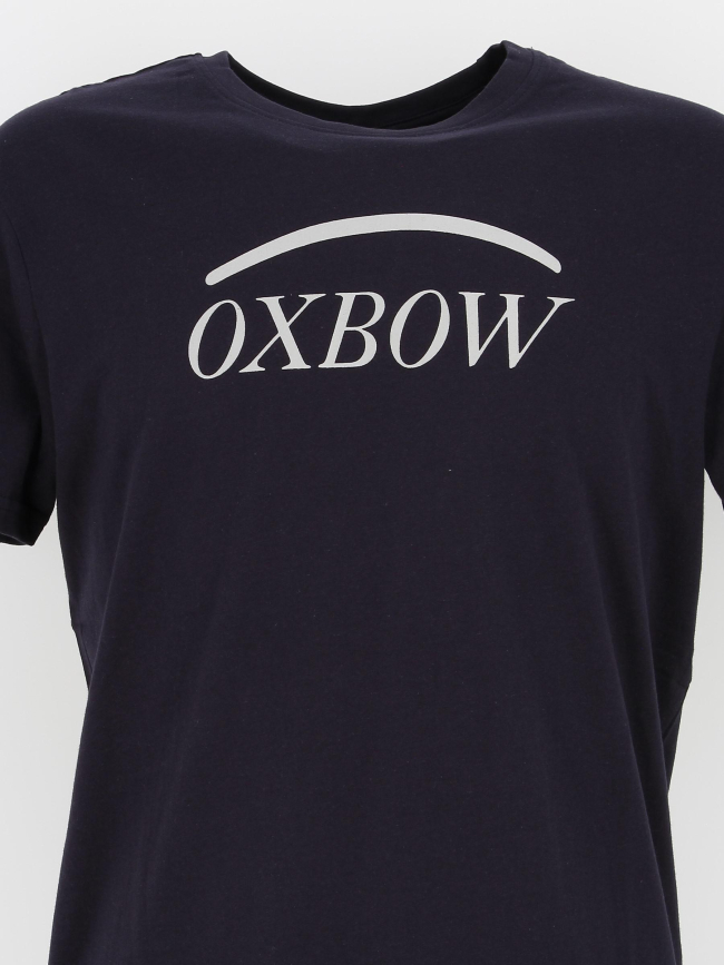 T-shirt graphique bleu marine homme - Oxbow