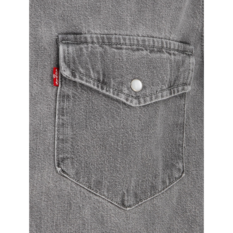 Chemise en jean essential western gris femme Levi's wimod
