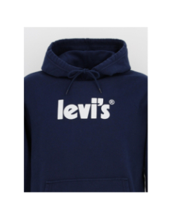 Sweat à capuche graphic bleu homme - Levi's