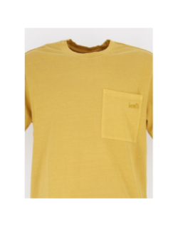 T-shirt seasonal pocket jaune homme - Levi's