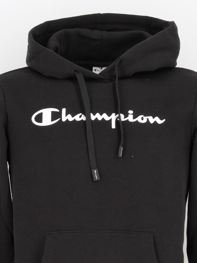Sweat à capuche hooded noir femme - Champion