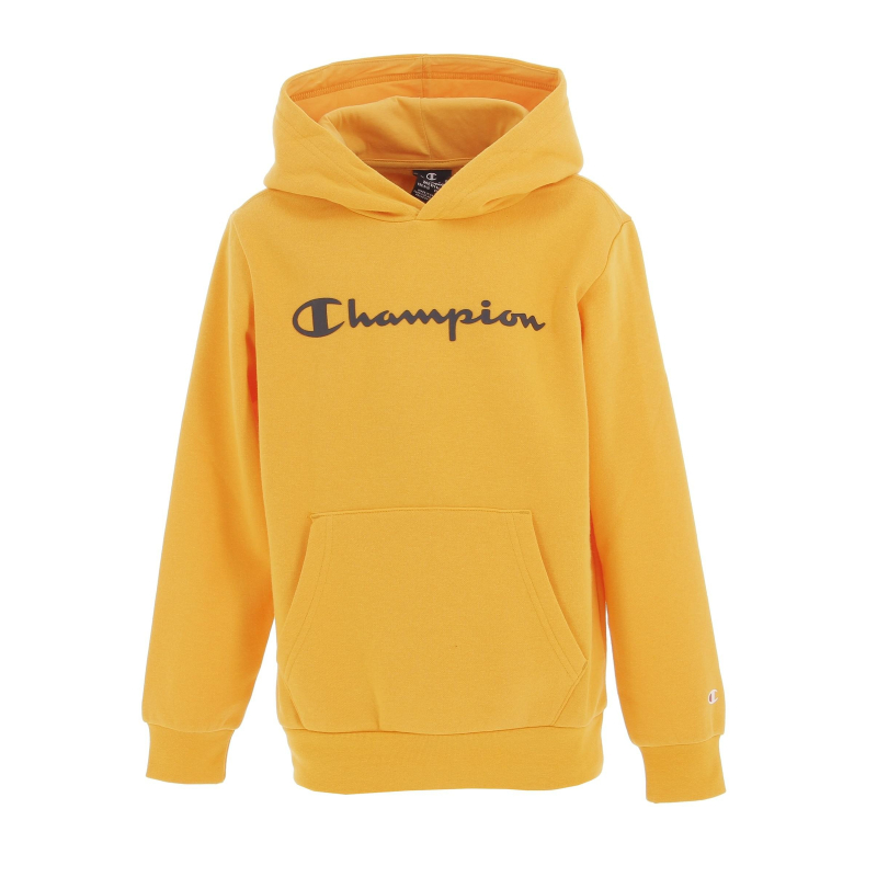 Sweat à capuche hooded jaune garçon - Champion